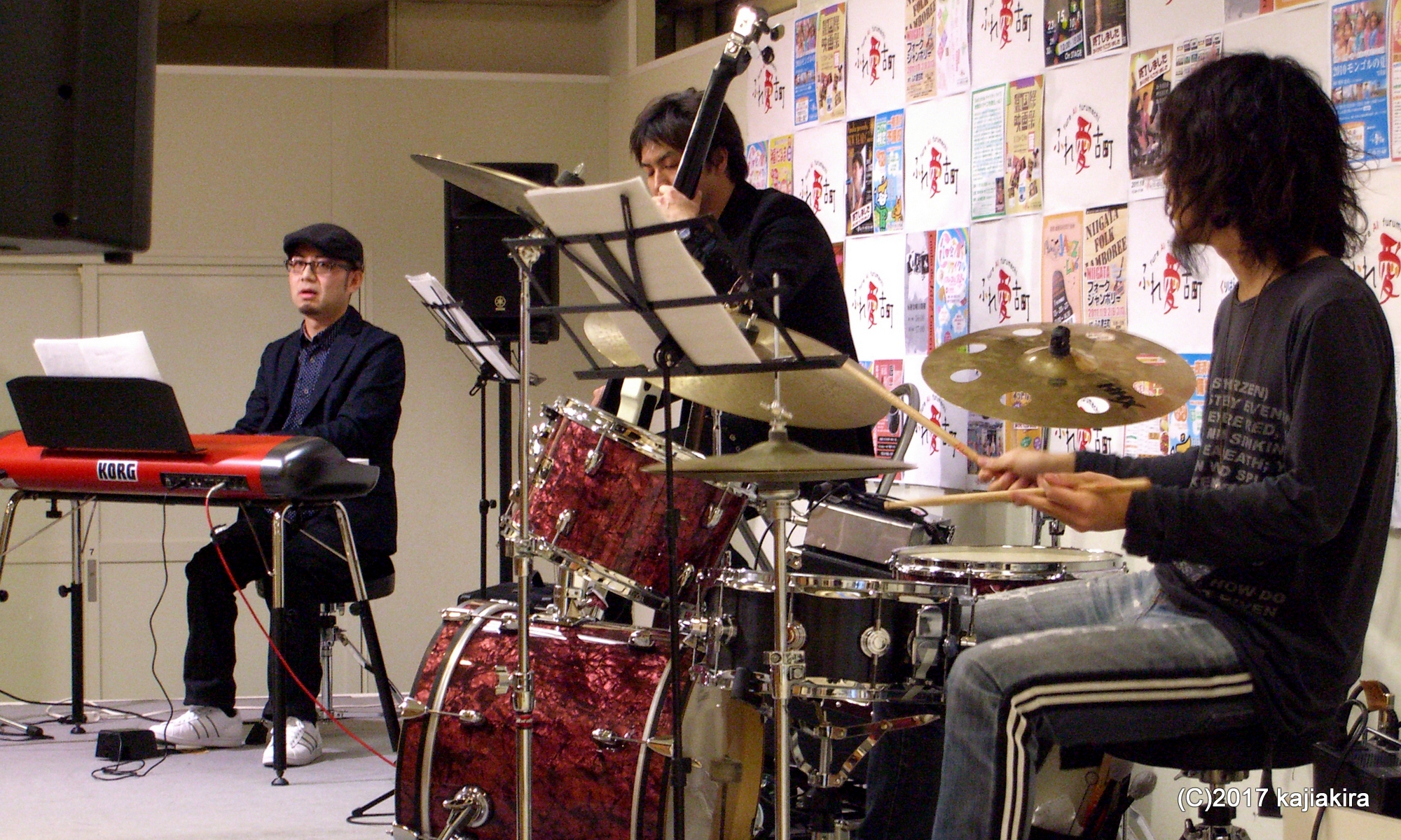 斉藤伸宜Trio of Funk Version＠第17回新潟ジャズストリート201101 ふれ愛古町