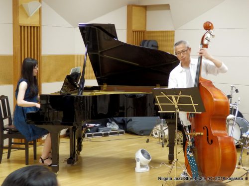Satomi Trio@音楽文化会館 練習室13☆第３２回新潟ジャズストリート