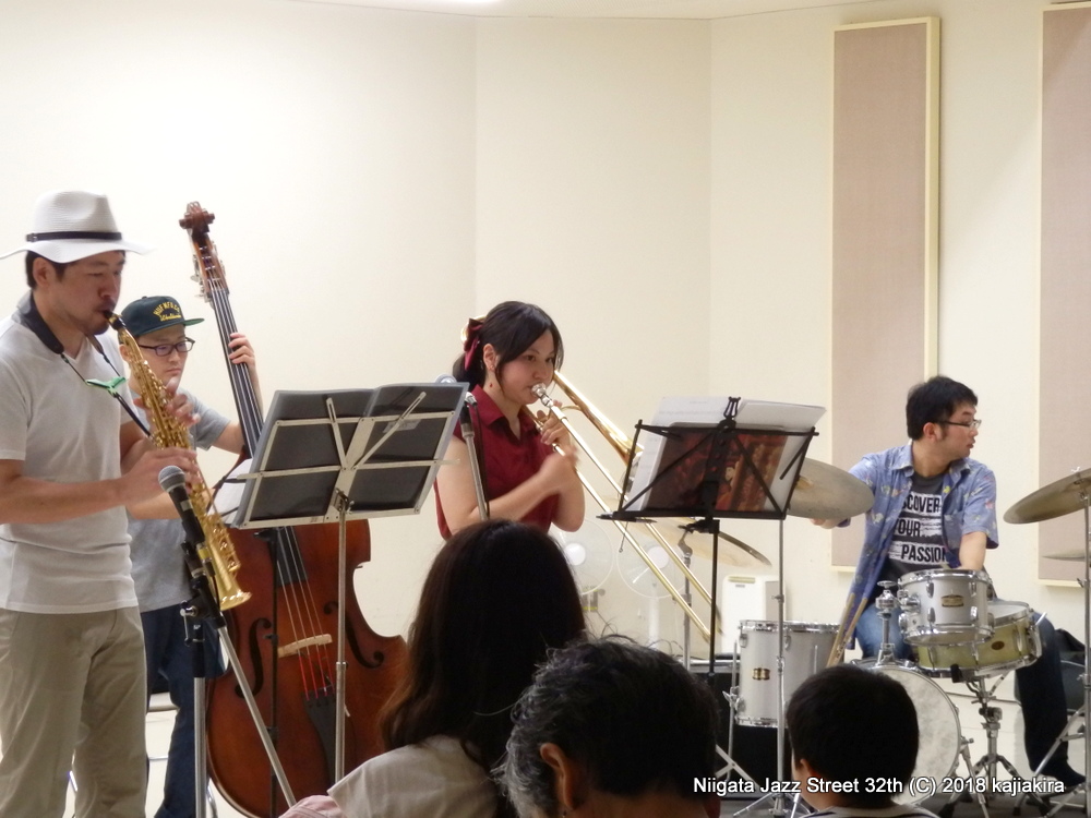 あかねさす@音楽文化会館 練習室10☆第３２回新潟ジャズストリート