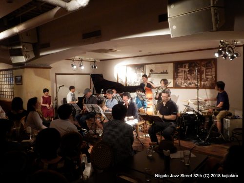 Mario's Jazz Ensemble @ジョイアミーア☆第３２回新潟ジャズストリート