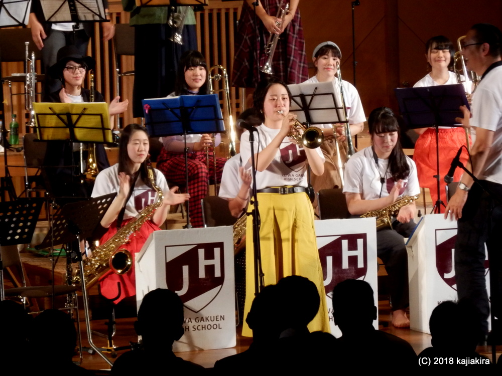 敬和学園高校器楽部 JAZZ HORNETS「第42回太夫浜コンサート」